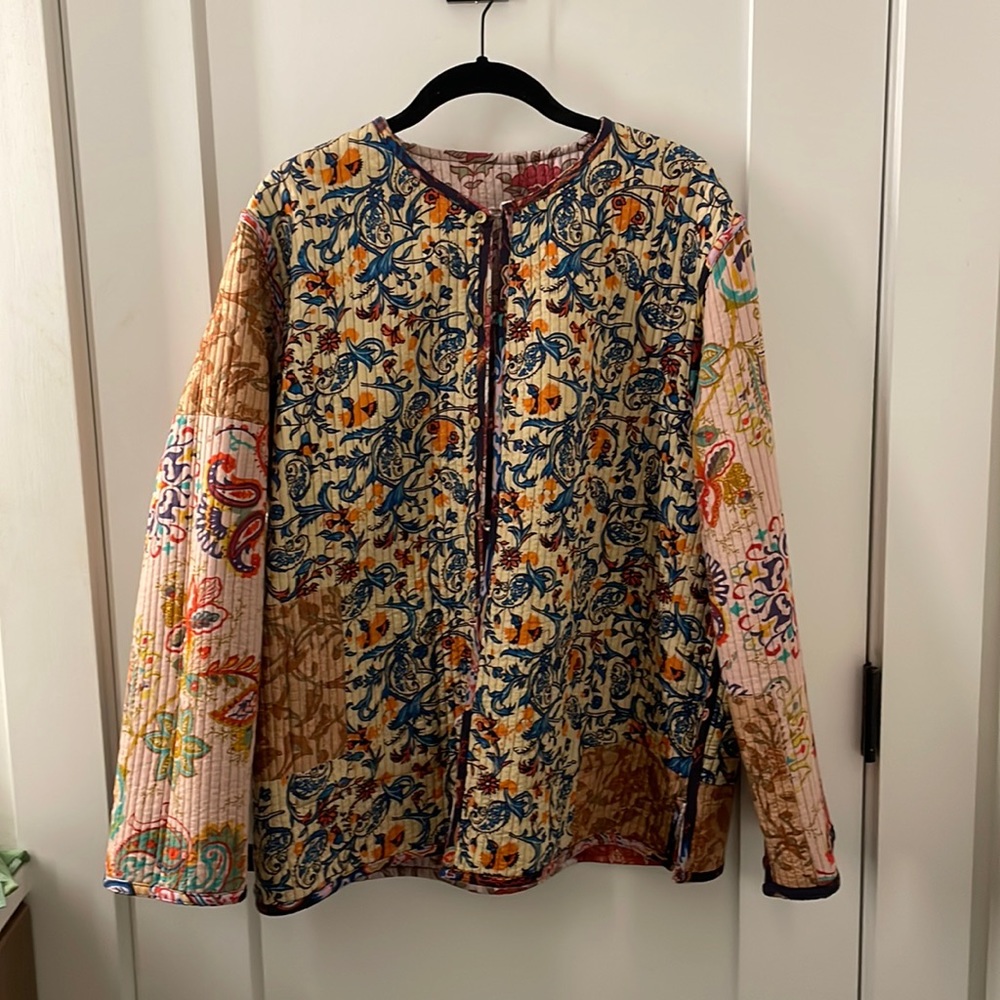 Zara reversible quilted Jacket, Size M